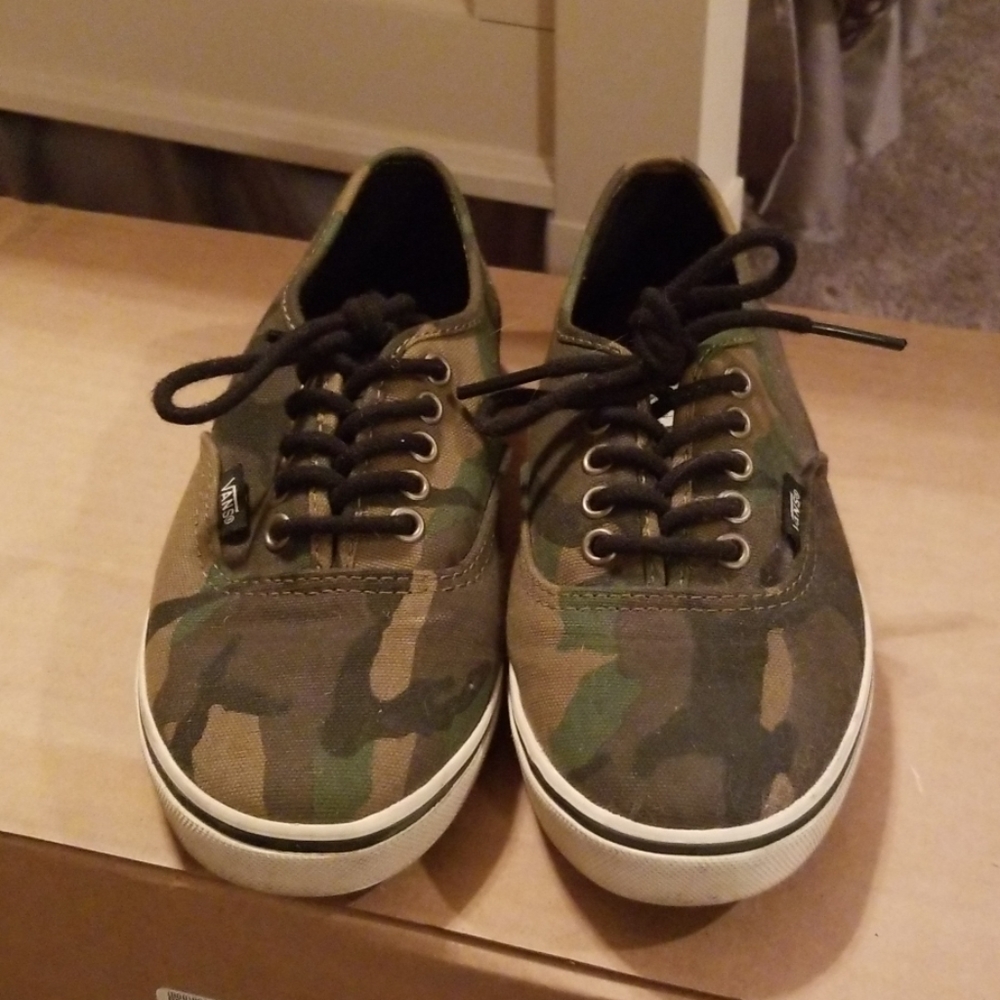 Vans camo sneakers